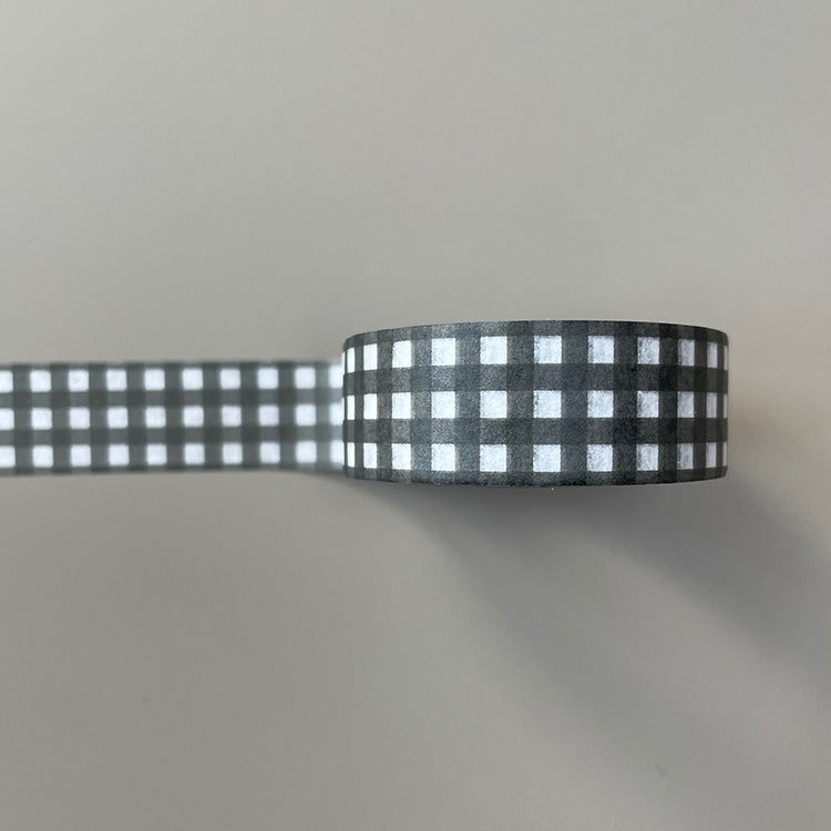 Iconic - Masking Tape 80 Gingham Blackberry-Maskingtape-DutchMills