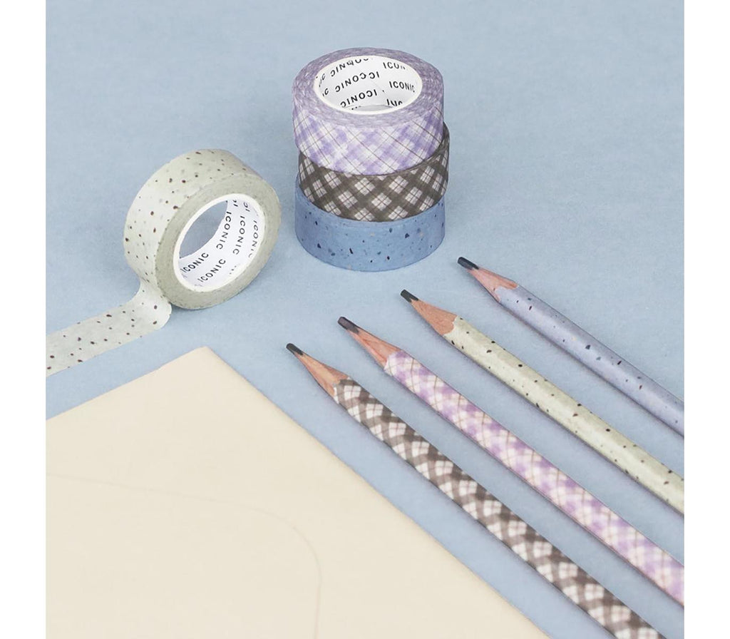 Iconic - Masking Tape 085 Terrazzo - Blue-Maskingtape-DutchMills