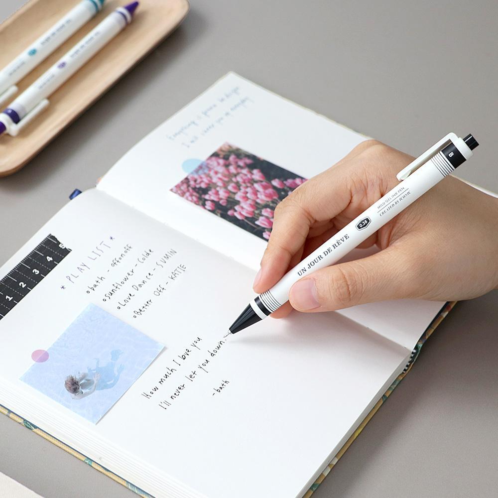 Iconic - Mild Gel Pen 0.38mm - Black-Stift-DutchMills
