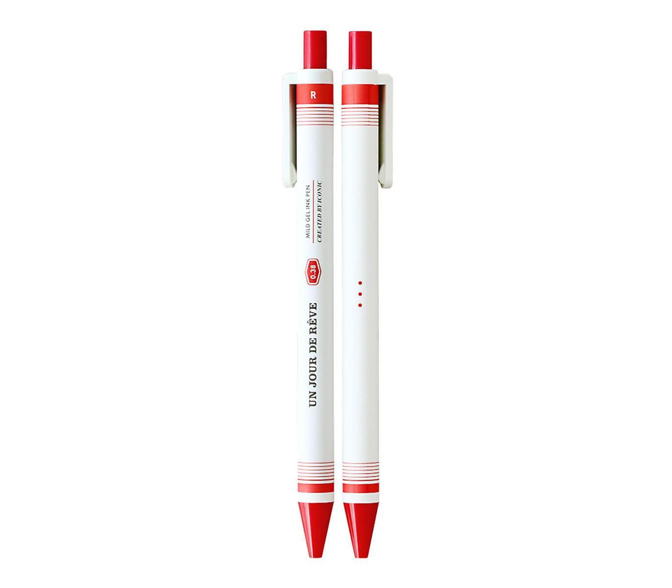 Iconic - Mild Gel Pen 0.38mm - Red-Stift-DutchMills
