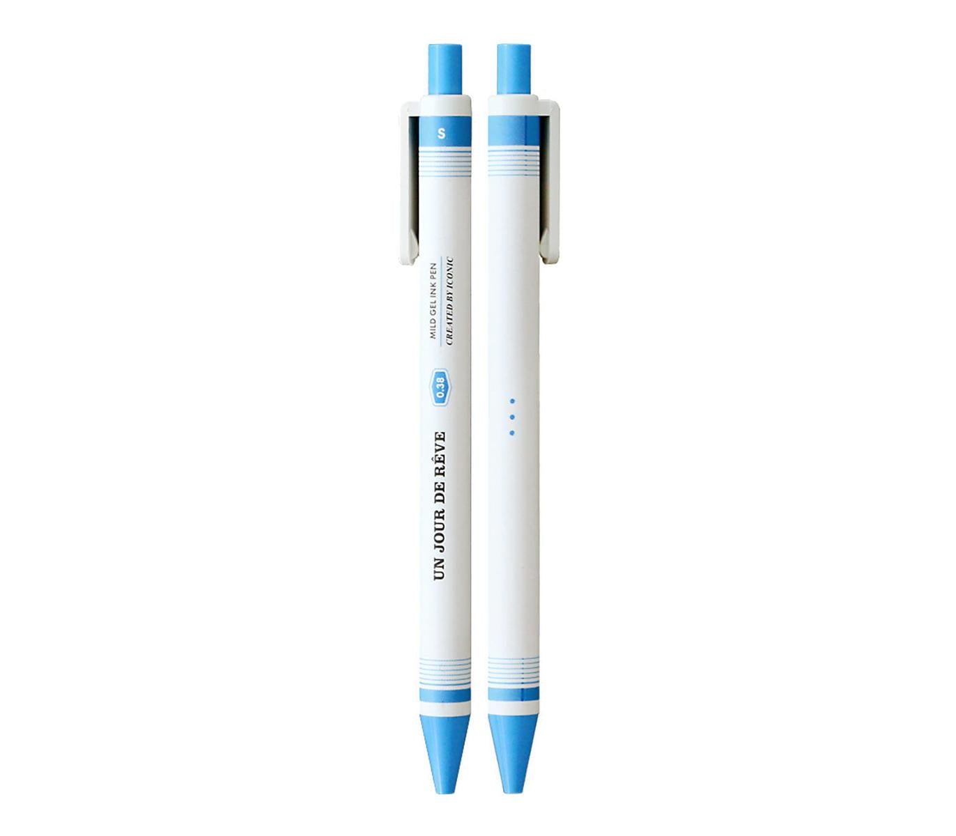 Iconic - Mild Gel Pen 0.38mm - Sky Blue-Stift-DutchMills