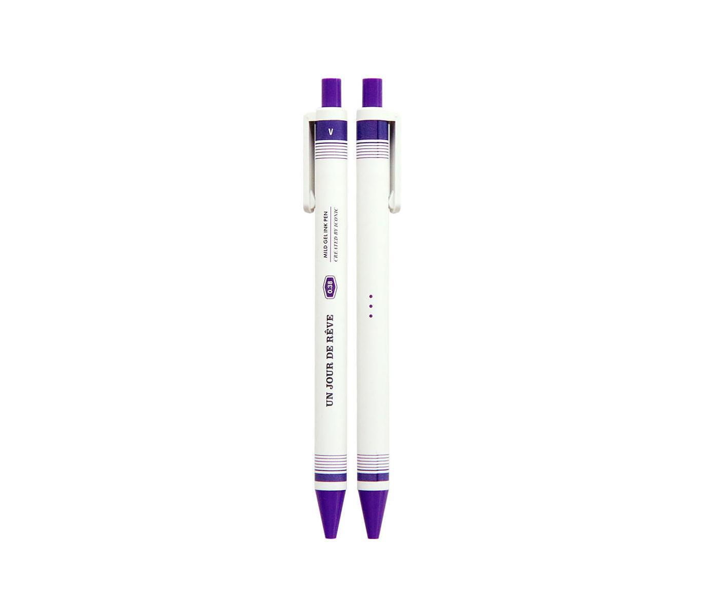 Iconic - Mild Gel Pen 0.38mm - Violet-Stift-DutchMills