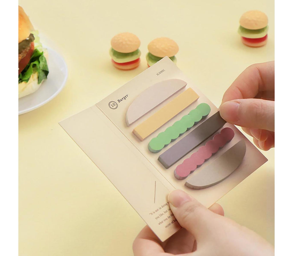 Iconic - Sticky Note Index - Burger-Sticky Notes-DutchMills