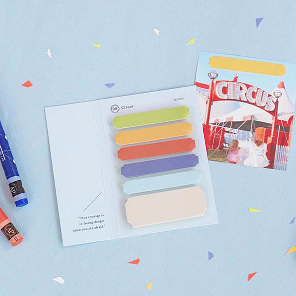 Iconic - Sticky Note Index - Circus-Sticky Notes-DutchMills