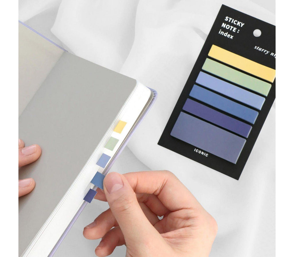 Iconic - Sticky Note Index - Starry Night-Sticky Notes-DutchMills