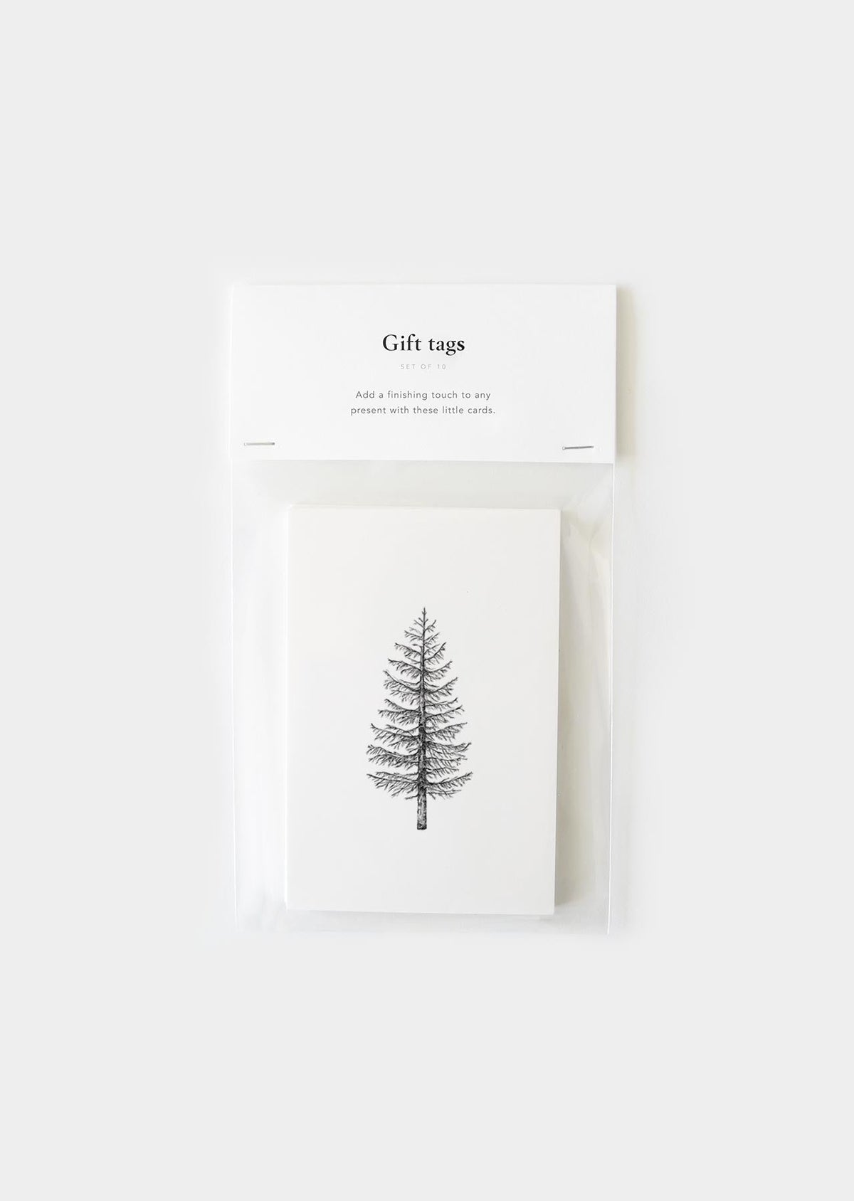 Inkylines - Gift Tag Denneboom-Kaart-DutchMills