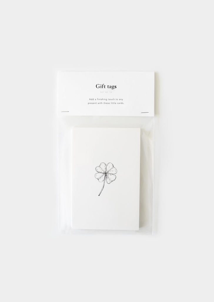 Inkylines - Gift Tag Klavertje Vier-Kaart-DutchMills
