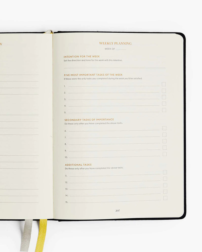 Intelligent Change - Productivity Planner - Black-Planner-DutchMills