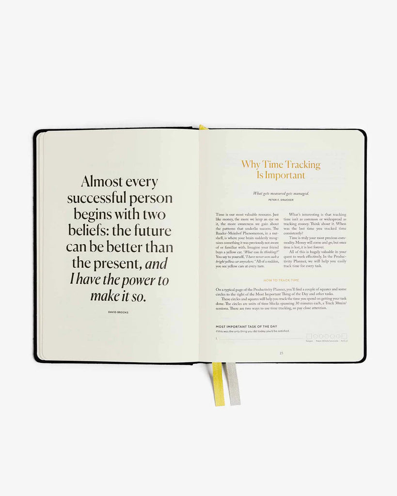 Intelligent Change - Productivity Planner - Black-Planner-DutchMills