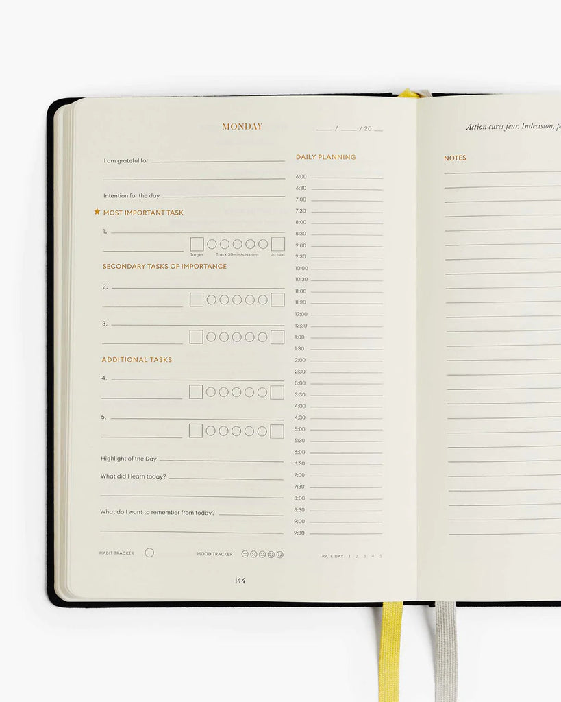 Intelligent Change - Productivity Planner - Black-Planner-DutchMills