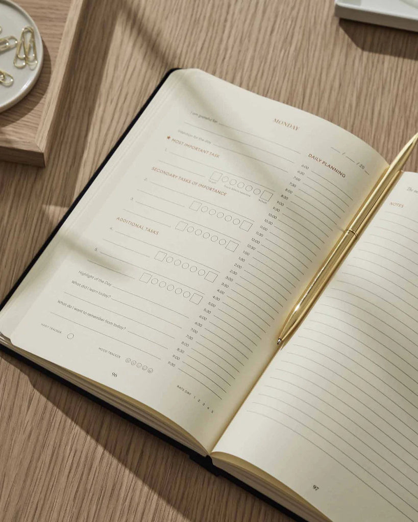 Intelligent Change - Productivity Planner - Black-Planner-DutchMills