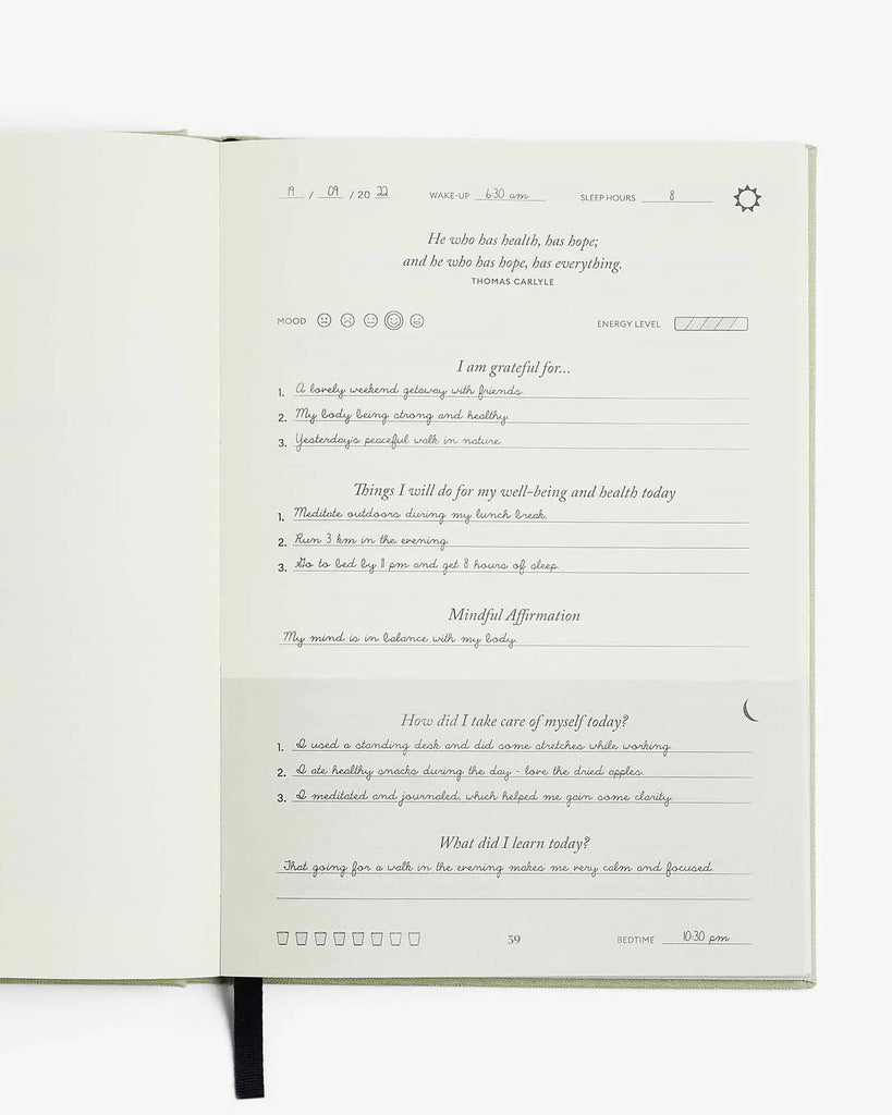 Intelligent Change - The Five Minute Journal - Fit Edition-Dagboek-DutchMills