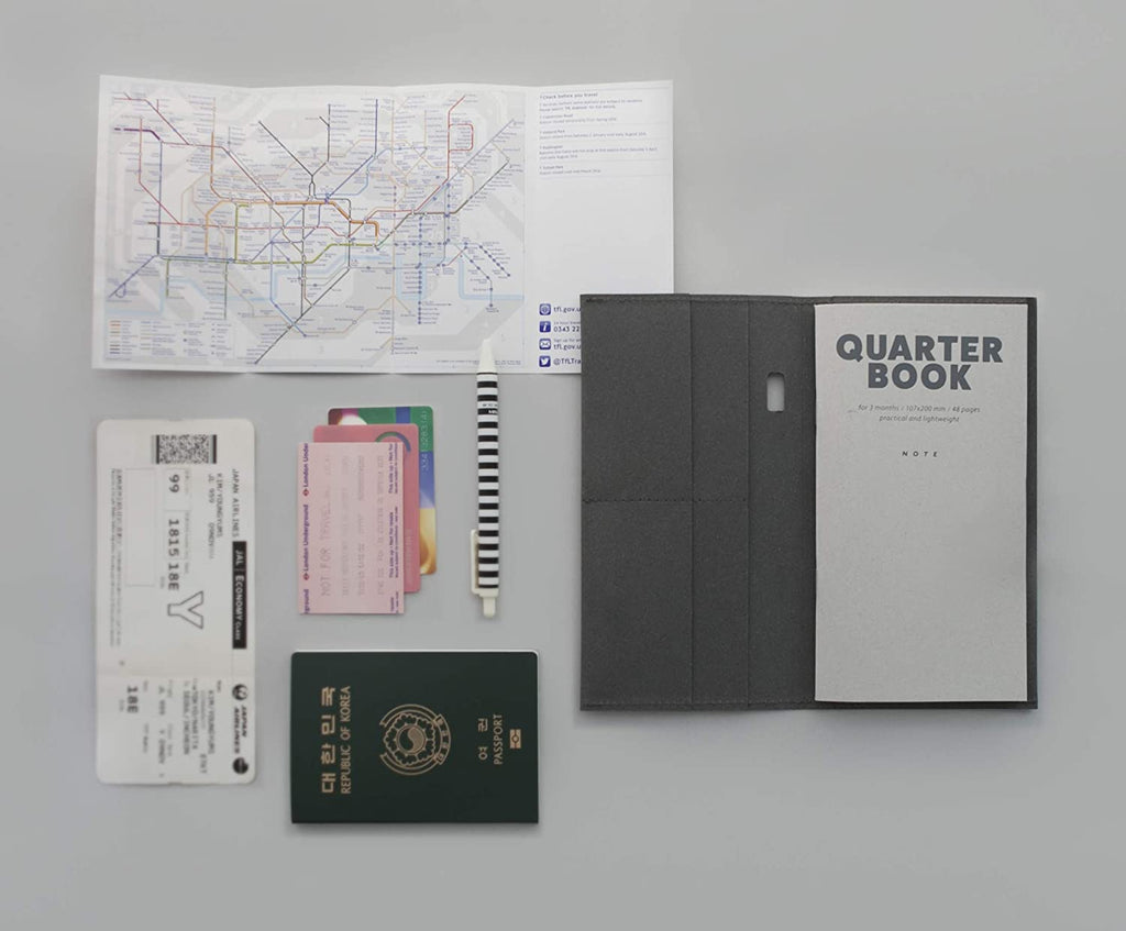 JStory - Quarter Book Plus - Grey-Planner-DutchMills