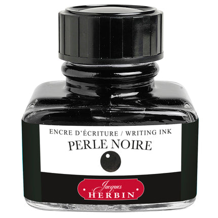 J. Herbin - Inkt voor vulpen Flacon D 30ml. - Perle Noir-Inkt-DutchMills