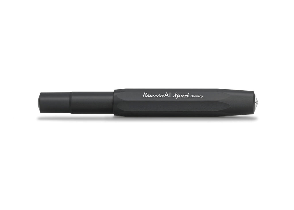 Kaweco - AL Sport Aluminium Black - Rollerball Pen-Rollerball-DutchMills