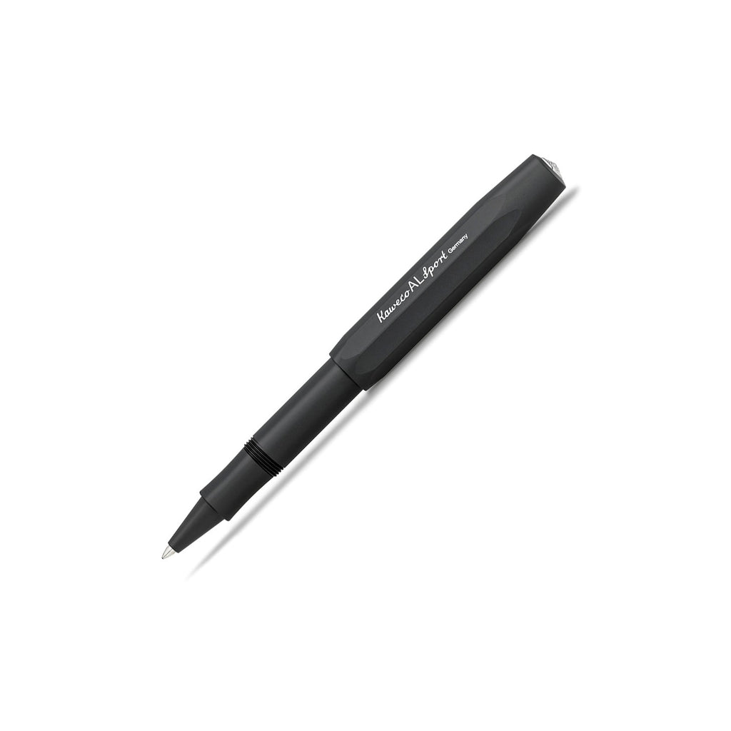 Kaweco - AL Sport Aluminium Black - Rollerball Pen-Rollerball-DutchMills