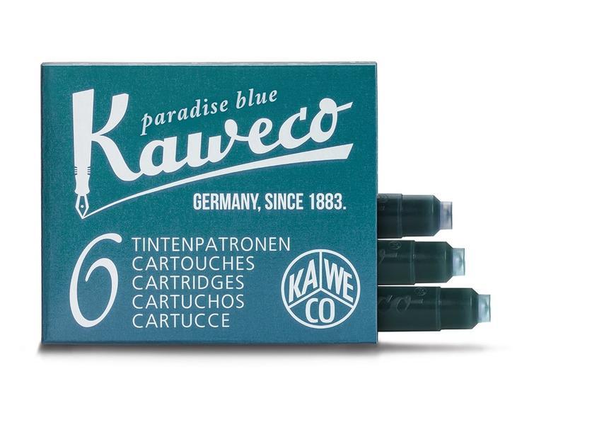 Kaweco - Inktpatronen, 6 stuks - Turqoise-Inkt-DutchMills
