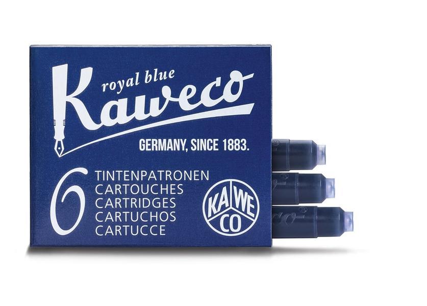 Kaweco - Inktpatronen, 6 stuks - Royal Blue-Inkt-DutchMills