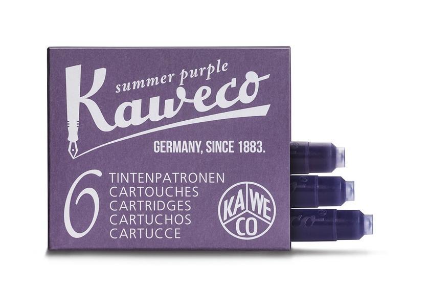 Kaweco - Inktpatronen, 6 stuks - Summer Purple-Inkt-DutchMills