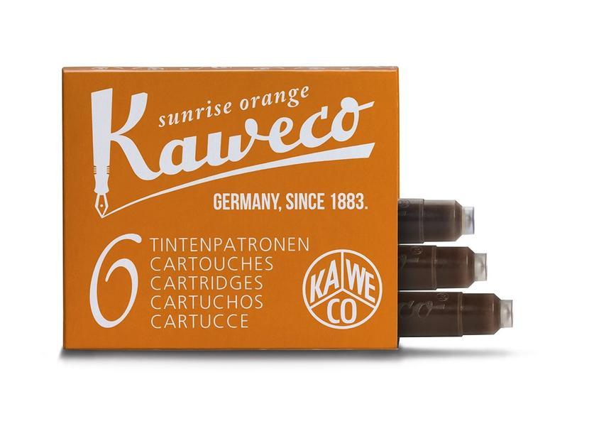 Kaweco - Inktpatronen, 6 stuks - Sunrise Orange-Inkt-DutchMills