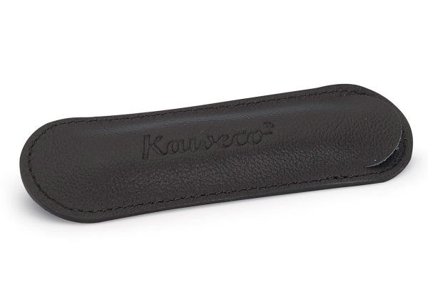 Kaweco - Leren etui ECO Liliput, Black with print (2 pennen)-Etui-DutchMills