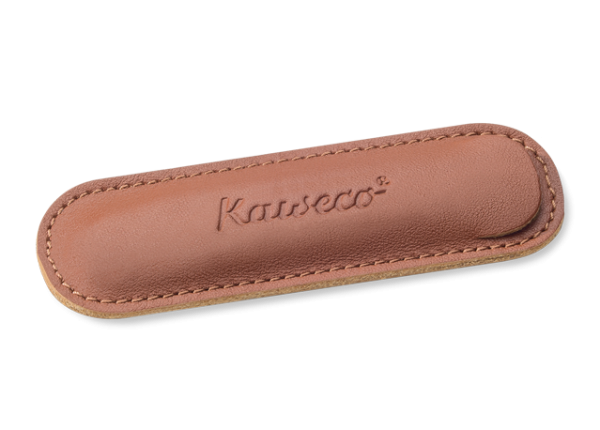 Kaweco - Leren etui ECO Liliput, Brandy (2 pennen)-Etui-DutchMills