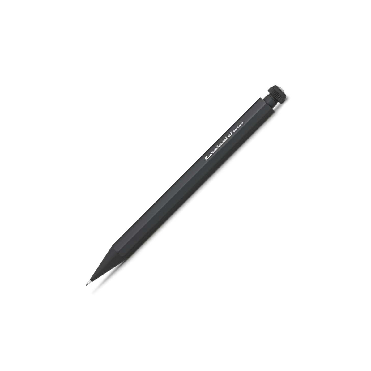 Kaweco - Special Aluminium Black Matt - Vulpotlood 0,7 mm-Vulpotlood-DutchMills
