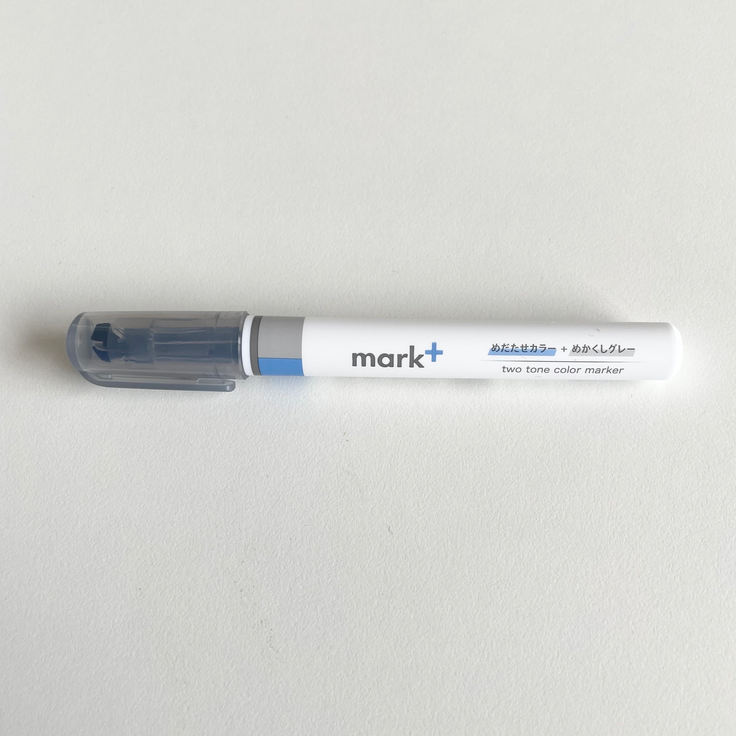 Kokuyo - Mark+ (Gray Type) - Blue-Stift-DutchMills