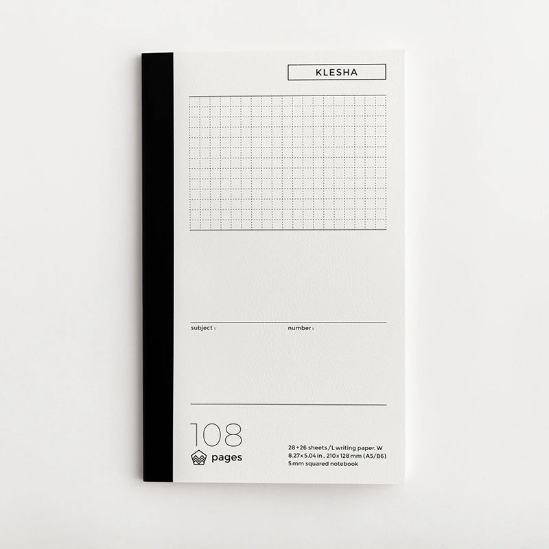 Life - Klesha 5mm Squared Notebook-Notitieboek-DutchMills