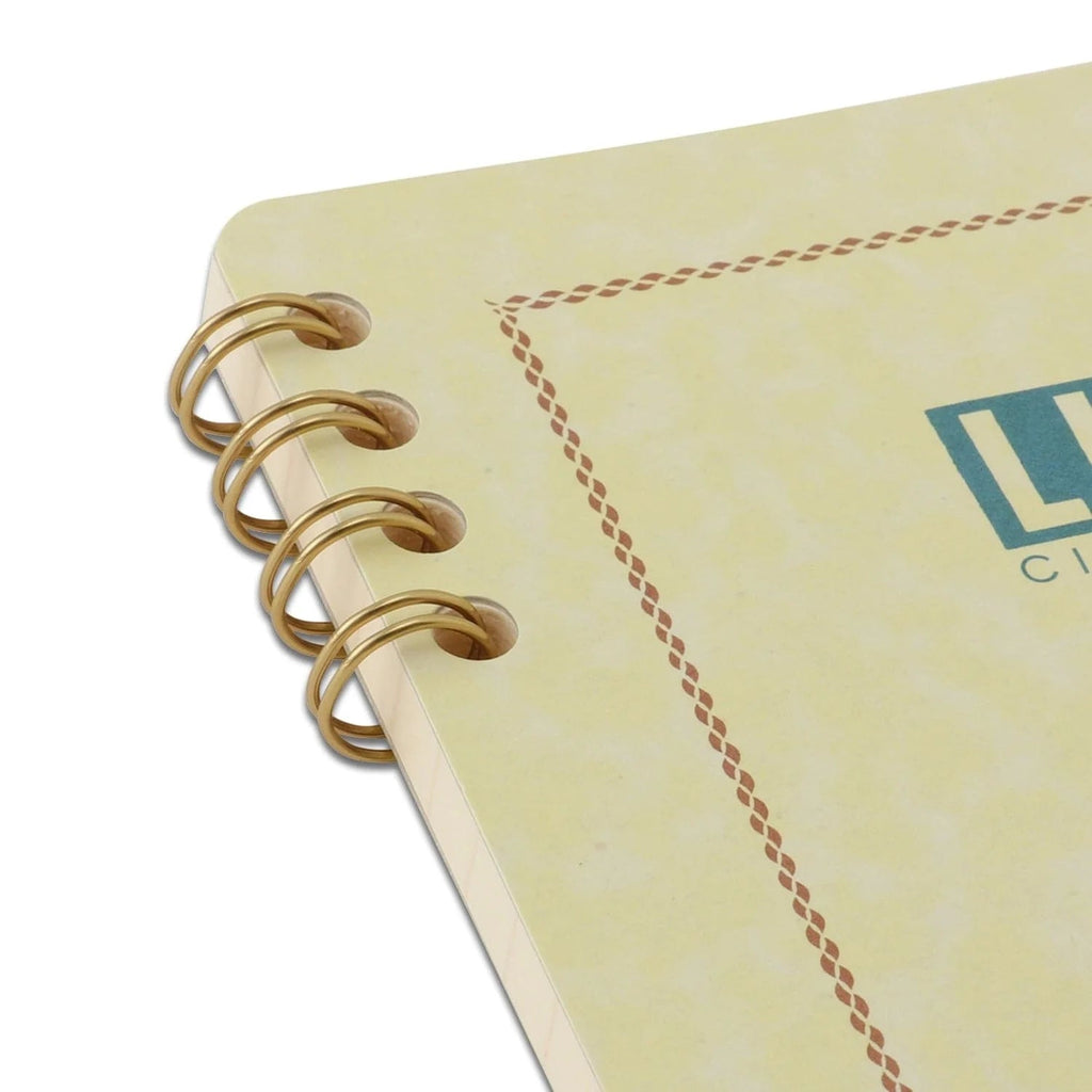 Life - Spiral Notebook B6 - Cinnamon-Notitieboek-DutchMills