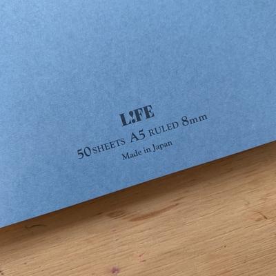 Life Stationery - Writing Light Lined - Blue-Notitieboek-DutchMills