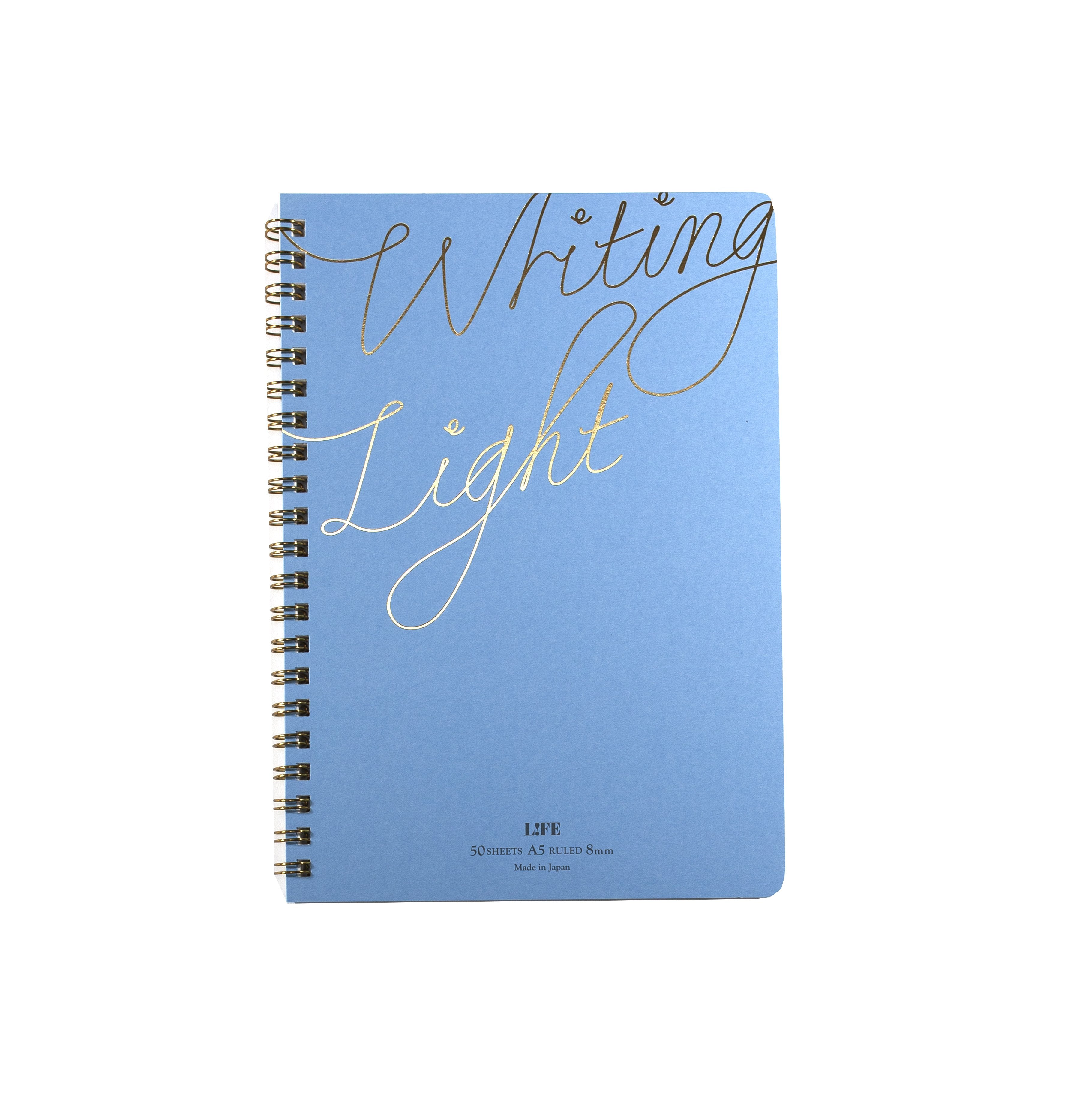 Life Stationery - Writing Light Lined - Blue-Notitieboek-DutchMills