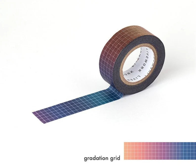 Livework - Daily Paper Tape - Gradation Grid-Maskingtape-DutchMills