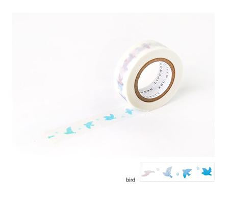 Livework - My Universe Paper Tape - Bird-Maskingtape-DutchMills