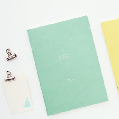 Livework - Slow&Steady - One month Planner - Green-Planner-DutchMills