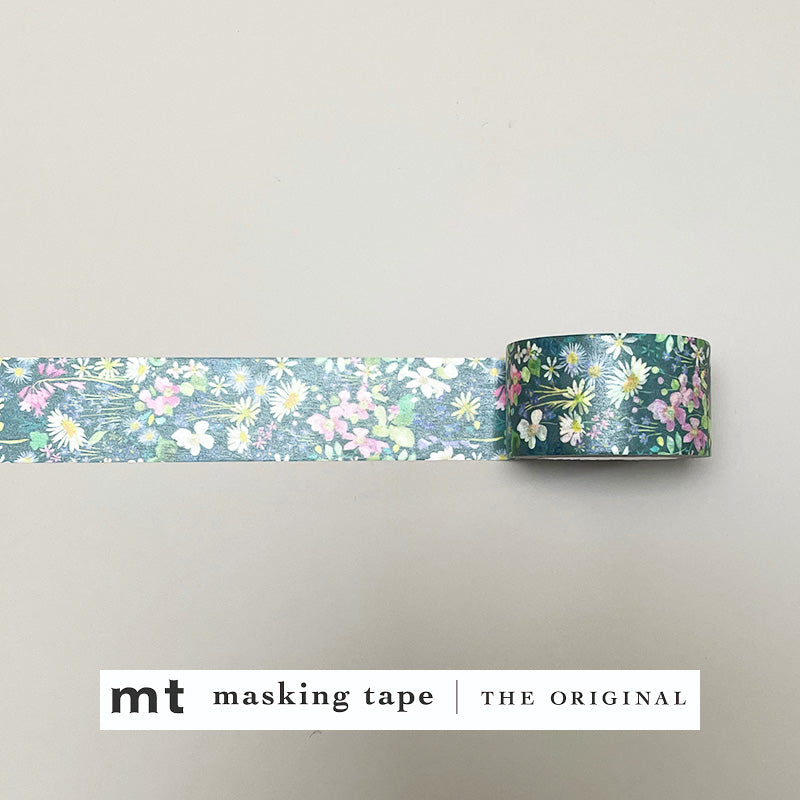 MT Masking Tape - Bluebellgray Woodline Walk-Maskingtape-DutchMills