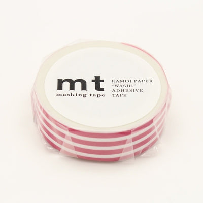 MT Masking Tape - Border Framboise-Maskingtape-DutchMills
