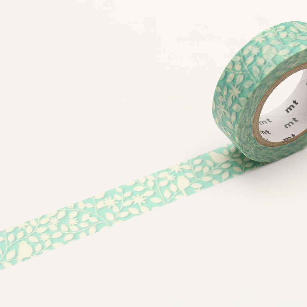 MT Masking Tape - Cutout Leaf and Bird-Maskingtape-DutchMills