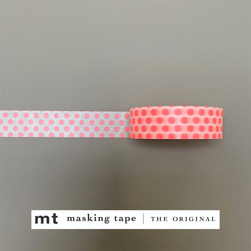 MT Masking Tape - Dot Shocking Red-Maskingtape-DutchMills