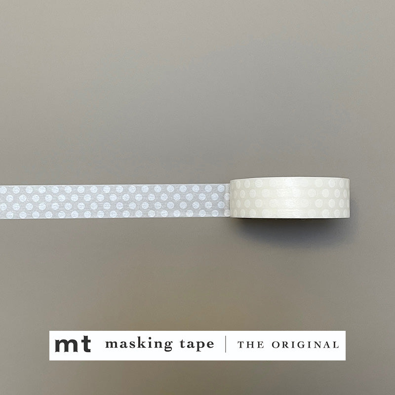 MT Masking Tape - Dot White-Maskingtape-DutchMills