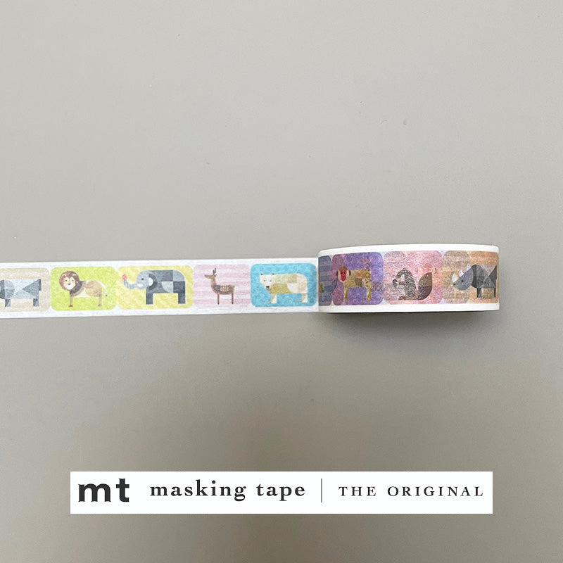 MT Masking Tape - Ex Geometric Animals-Maskingtape-DutchMills