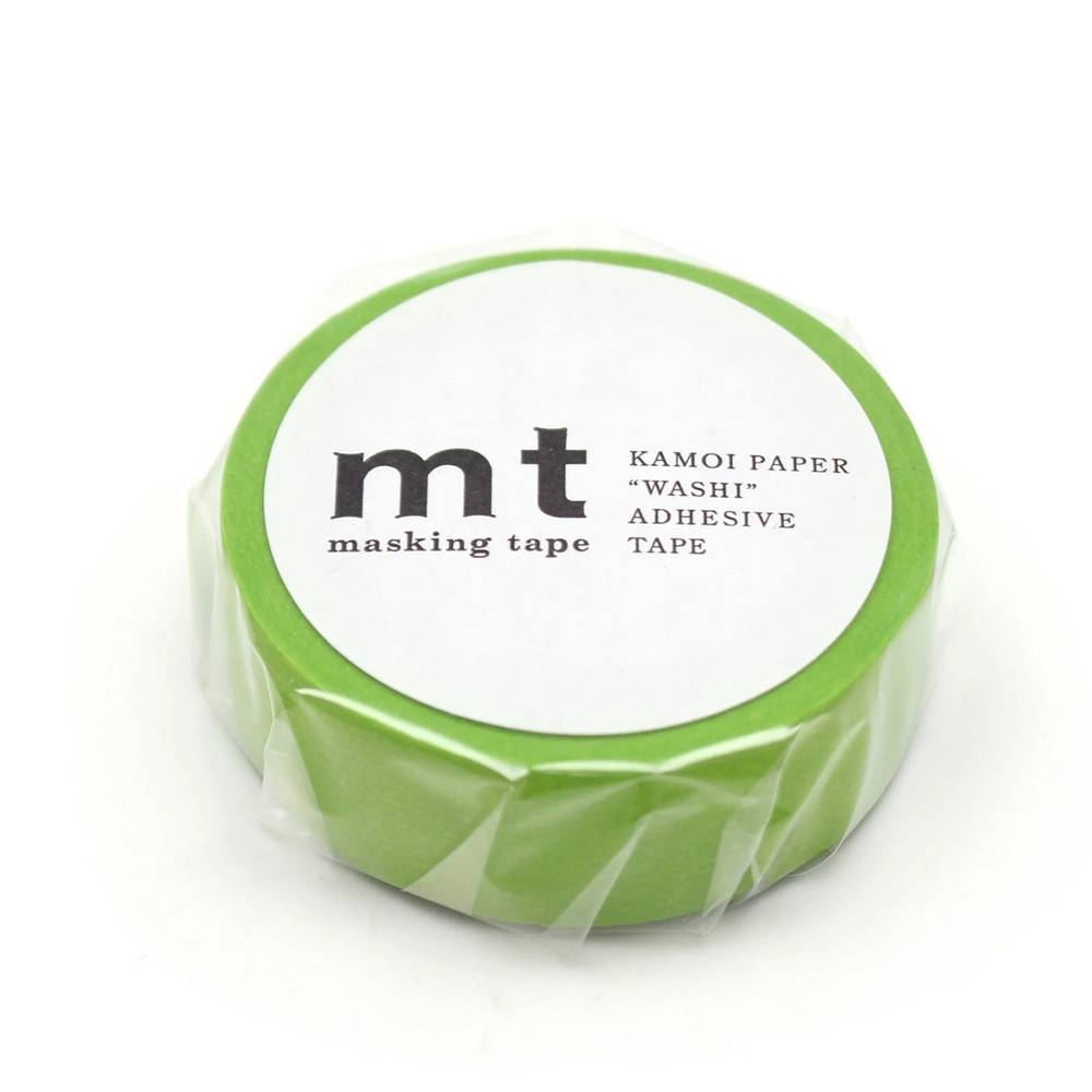 MT Masking Tape - Matte Yellowgreen-Maskingtape-DutchMills