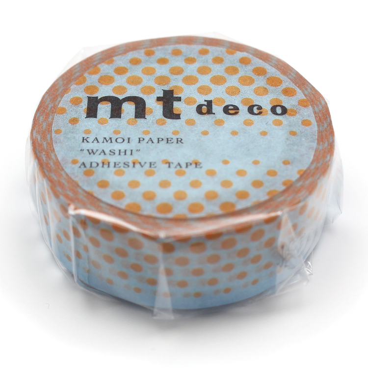 MT Masking Tape - Pop Dot Blue-Maskingtape-DutchMills