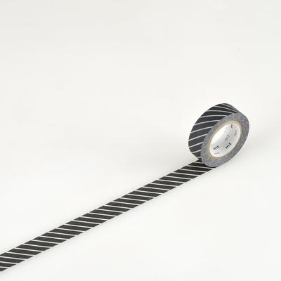 MT Masking Tape - Stripe Black-Maskingtape-DutchMills