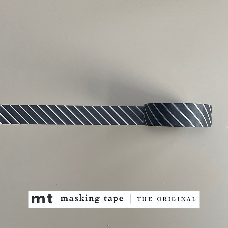 MT Masking Tape - Stripe Black-Maskingtape-DutchMills