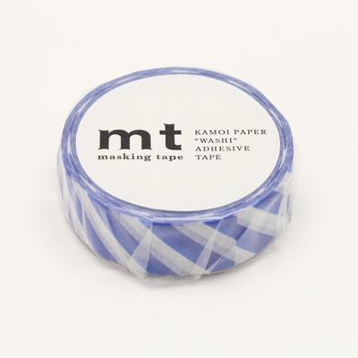 MT Masking Tape - Stripe Blue-Maskingtape-DutchMills
