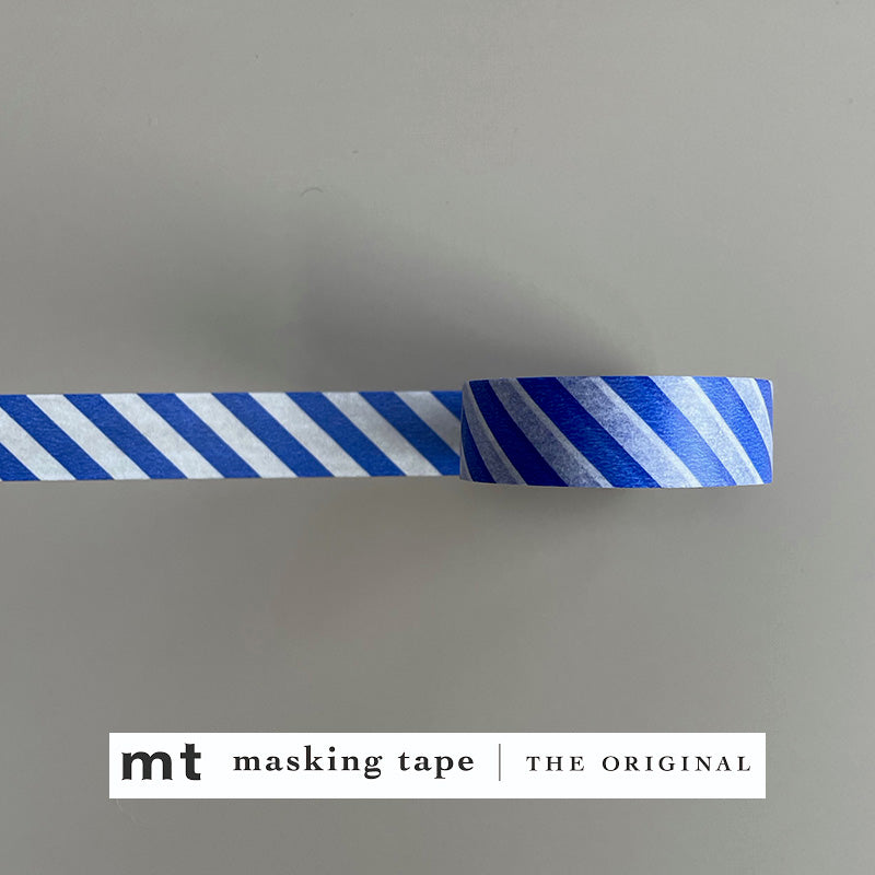 MT Masking Tape - Stripe Blue-Maskingtape-DutchMills