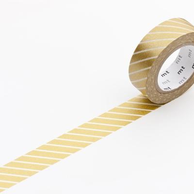 MT Masking Tape - Stripe Gold-Maskingtape-DutchMills