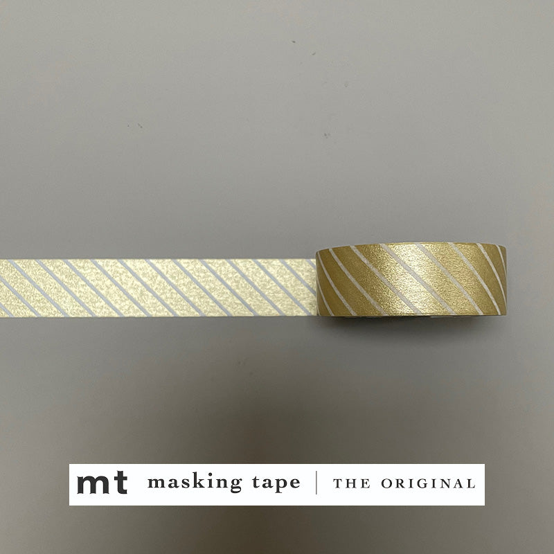 MT Masking Tape - Stripe Gold-Maskingtape-DutchMills