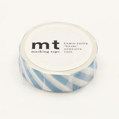 MT Masking Tape - Stripe Grayish Sky-Maskingtape-DutchMills